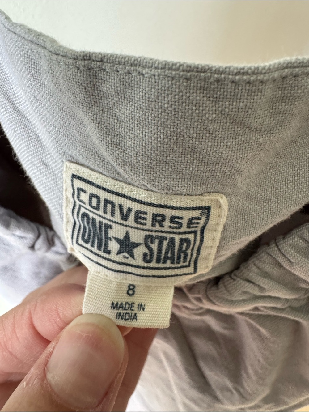 Womens Converse One Star tank dress size 8 gray/ blue - Picture 2 of 9